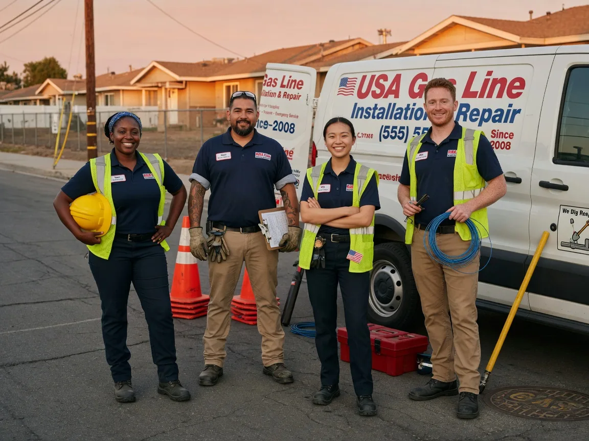 Gas Line Installation company in Excello, MO